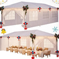 10x10/10x20/10x30 Party Tent Outdoor Canopy Tent with Removable Sidewalls, Waterproof Party Tents for Parties,Wedding Events,BBQ