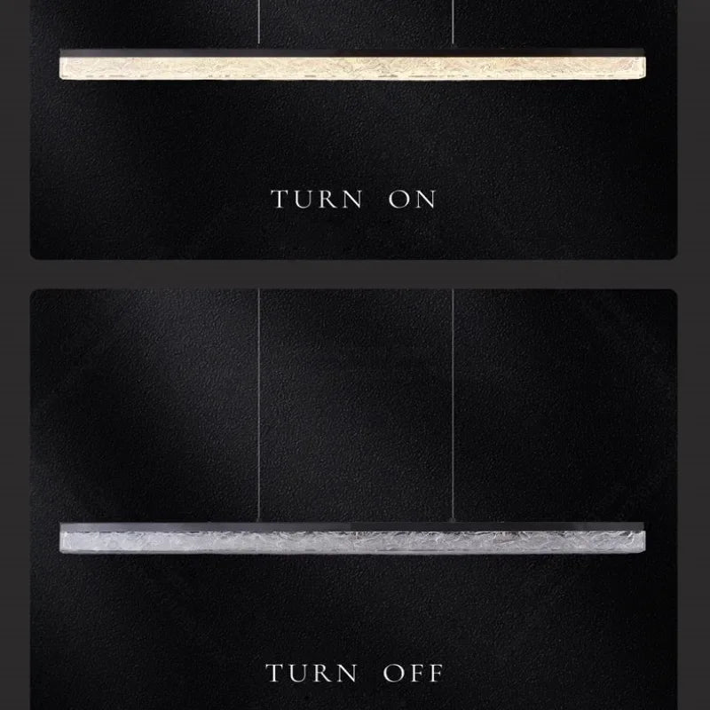 Modern Led Linear Pendant Light Fixtures For Dining Room Kitchen Table Office Minimalist Long Bar Pendant Lamp Lighting Black