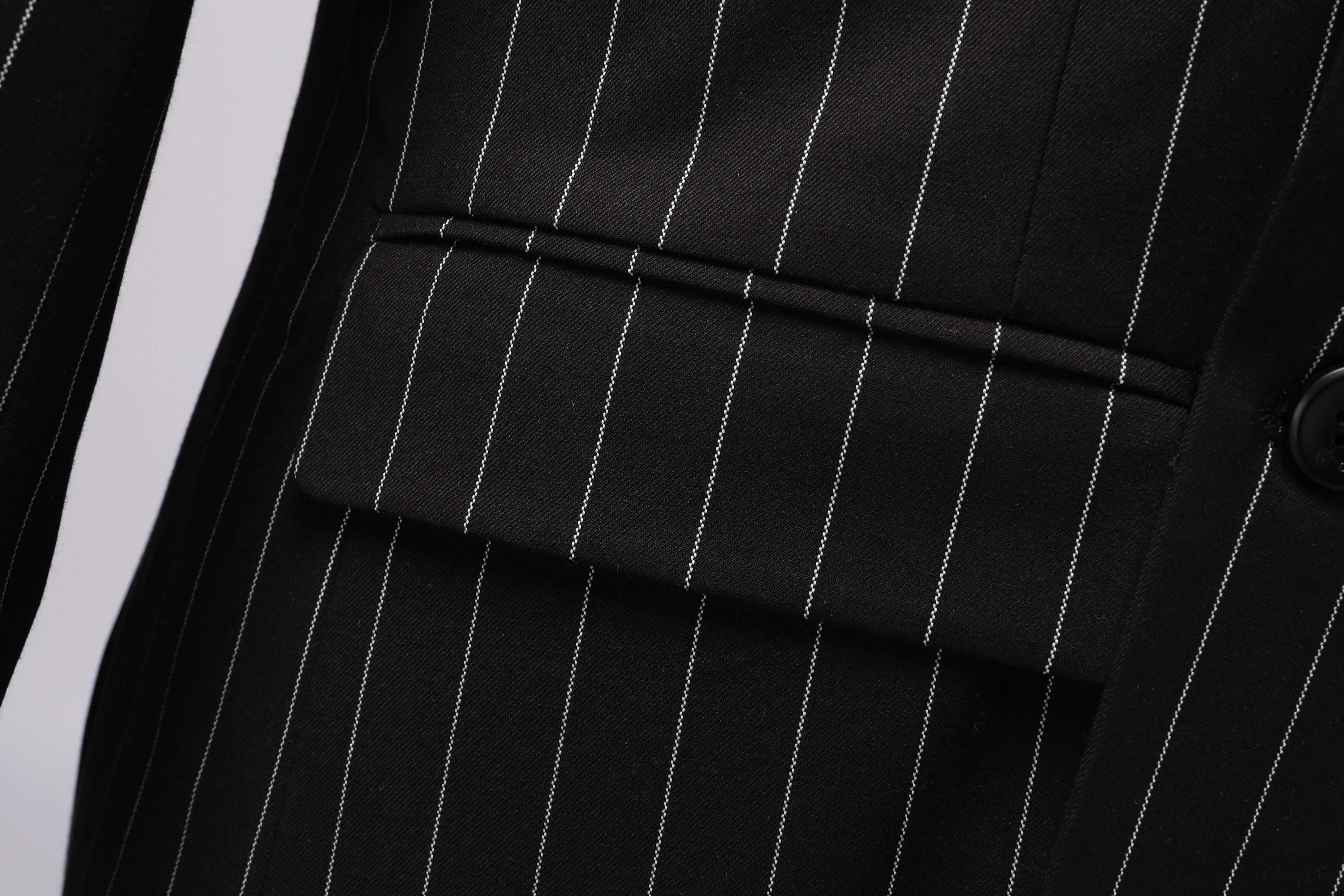Men's Double-Breasted Suit, Classic Formal Business Wear
