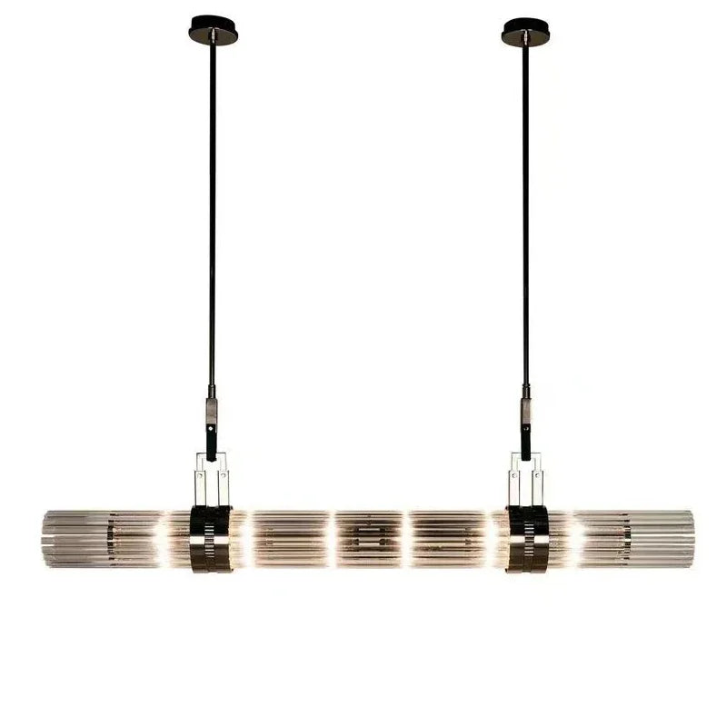 Restaurant Pendant Lights 100cm 150cm 180cm 200cm Glass Lampshade Modern Led Hanging Light Dining Living Room Decor Pendant Lamp