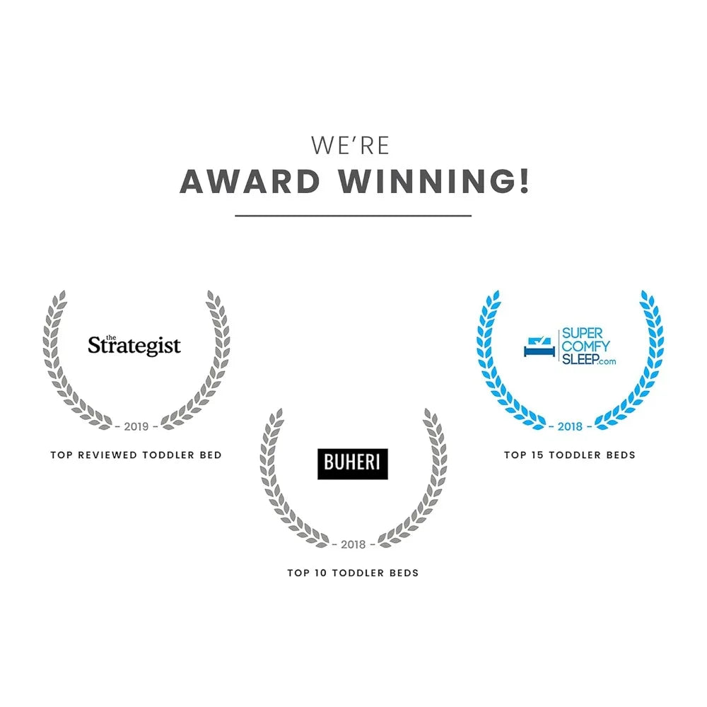 Canton Toddler Bed, Greenguard Gold Certified, Grey